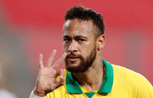 Neymar istoric: „hattrick” pentru Brazilia și l-a depășit pe Ronaldo în topul marcatorilor!