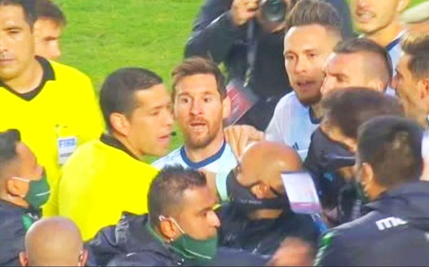 Final tensionat în La Paz, după prima victorie a Argentinei în Bolivia în 15 ani (2-1). Leo Messi s-a certat cu căpitanul gazdelor, apoi l-a insultat pe preparatorul fizic advers: „De ce faci scandal, prostule? Nu mă enerva!”.