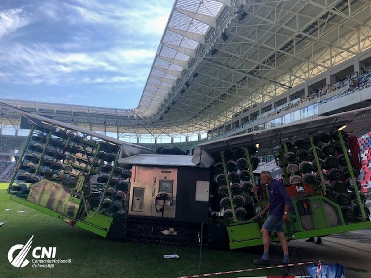 FOTO Imagini din interior de la noua Ghencea: cum arată vestiarele