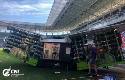 FOTO Imagini din interior de la noua Ghencea: cum arată vestiarele