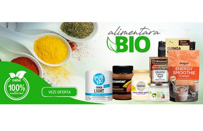 Pe Zabe.ro gasești produse BIO la prețuri avantajoase