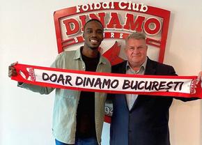 Dinamo, prima achiziție din colecția toamnă-iarnă » Fotbalistul a fost prezentat oficial