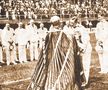 Iunie 1939, Regele Carol al II-lea a participat la inaugurarea stadionului Rapid