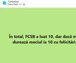 „Dacă nu ne prezentam, luam numai 3” » FCSB, ținta ironiilor în online după ce a fost zdrobită de Silkeborg