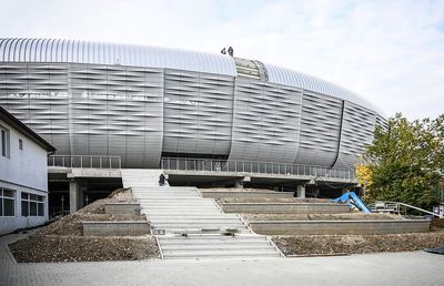 Imagini noi cu stadionul din Liga 1 în care s-au investit aproape 30 de milioane de euro: „Ne apropiem de finalizare!”