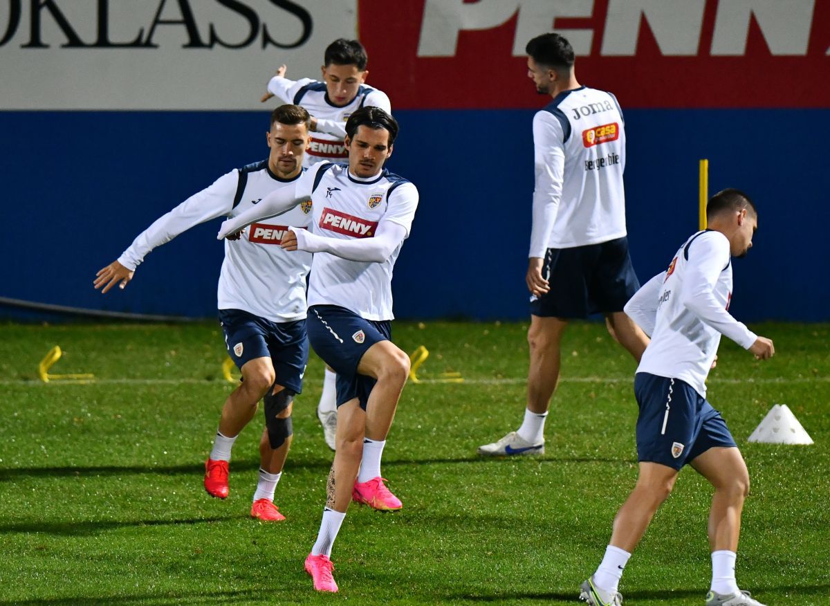 Cele mai spectaculoase imagini de la antrenamentul oficial înainte de România - Andorra