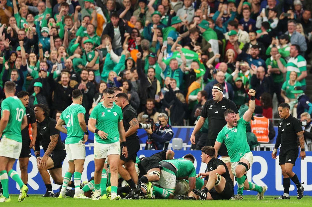 Cele mai spectaculoase imagini din Irlanda - Noua Zeelandă, Cupa Mondială de Rugby