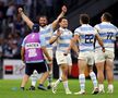 Argentina a învins Țara Galilor, scor 29-17, și este prima semifinalistă a Cupei Mondiale de rugby. „Pumele” ajung pentru a doua oară în istorie în „careul de ași”.