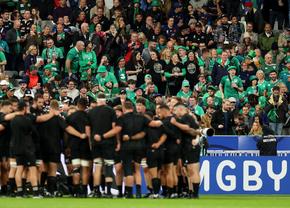 Irlanda - Noua Zeelandă, duel grandios în „sferturile” Cupei Mondiale de rugby