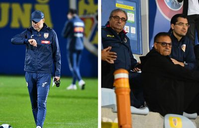 Șefii sunt cu ochii pe Edi » Cum au fost surprinși Burleanu și Stoichiță în timpul antrenamentului României + ce făcea Iordănescu