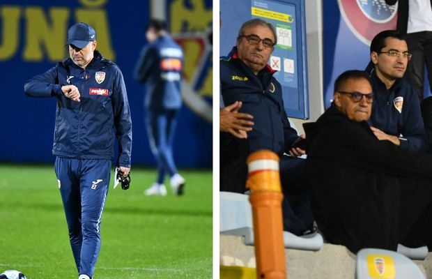 Șefii sunt cu ochii pe Edi » Cum au fost surprinși Burleanu și Stoichiță în timpul antrenamentului României + ce făcea Iordănescu