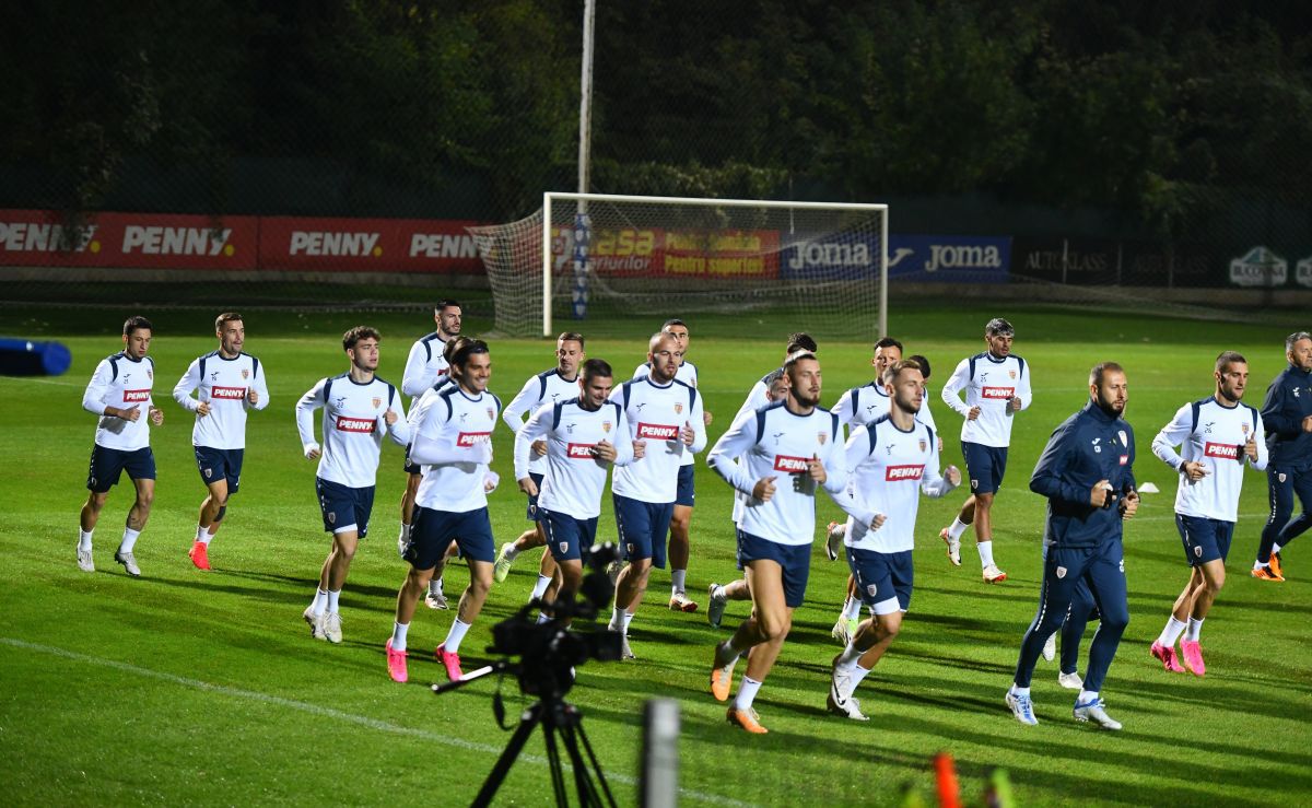Cele mai spectaculoase imagini de la antrenamentul oficial înainte de România - Andorra