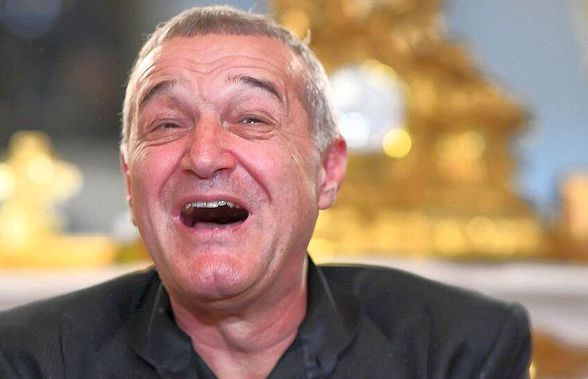 Gigi Becali a început să râdă când a văzut mesajul lui Stanciu: „Voi faceți mișto. E falsitate!”