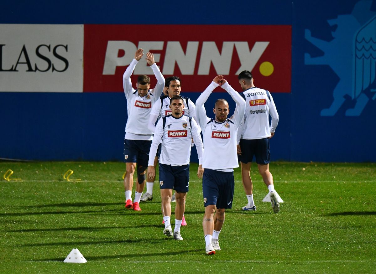 Cele mai spectaculoase imagini de la antrenamentul oficial înainte de România - Andorra