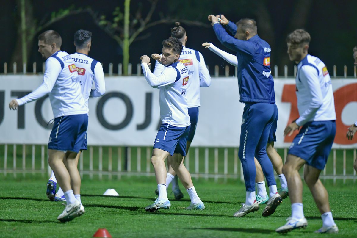 Antrenamentul oficial al României // FOTO: Cristi Preda (GSP)