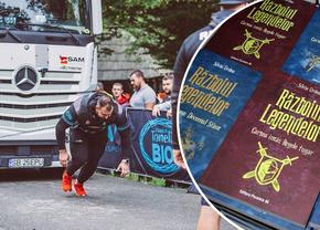 „Ești mare, dai cu pumnul” » Silviu Urdea tractează elicoptere și camioane, a publicat 4 cărți de ficțiune și își spune povestea pentru GSP: „Sportul și scrisul m-au echilibrat”