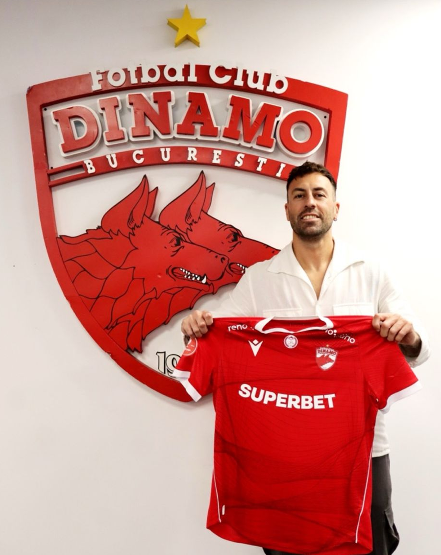 Dinamo l-a prezentat pe Antonio Luna S-a făcut transferul momentului în Superliga! Dinamo l-a prezentat oficial: „Poate să joace cu FCSB?”