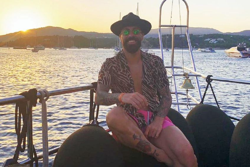 Antonio Luna în timpul liber. Fotografie realizată în Ibiza, într-una dintre verile trecute
 / Sursă foto: Instagram