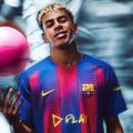 Lamine Yamal le prezintă suporterilor tricoul pentru „El Clasico”