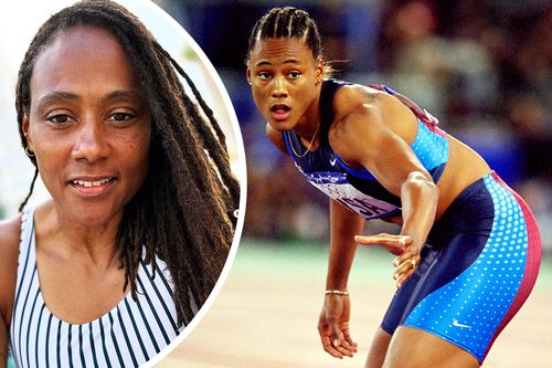 Marion Jones la Jocurile Olimpice de la Sydney FOTO Guliver/GettyImages