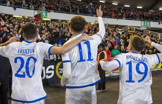 Uluitor! Cu 3 jucători din Superliga, Kosovo a produs ȘOCUL serii în preliminariile CM