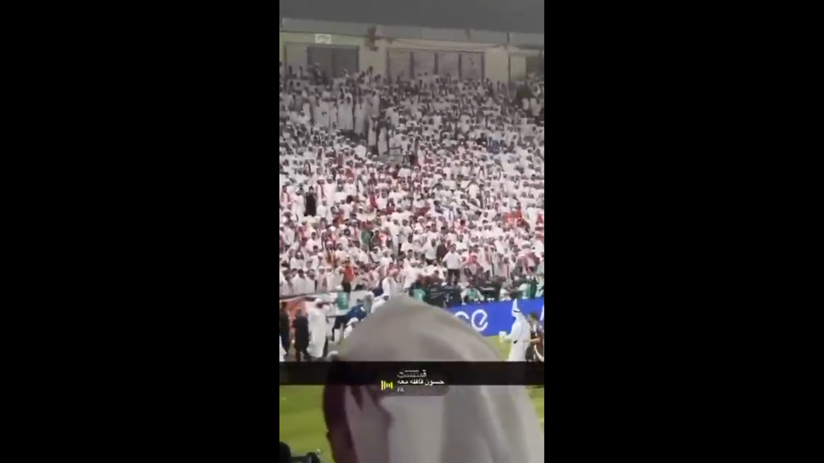 Incidente în timpul meciului Qatar - Emiratele Arabe Unite