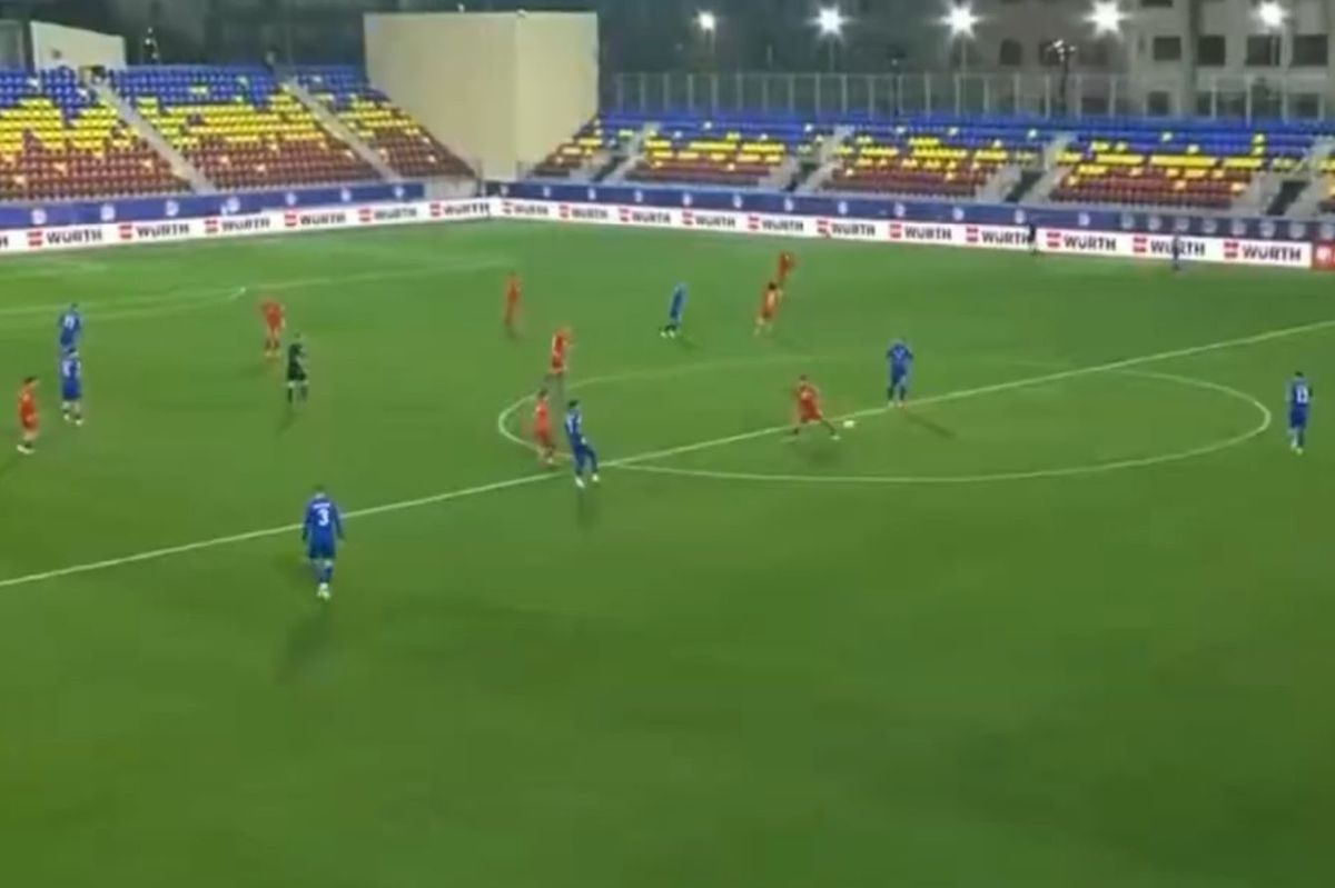 Cel mai frumos gol al serii în preliminariile din Europa! » Execuție superbă de la mijlocul terenului