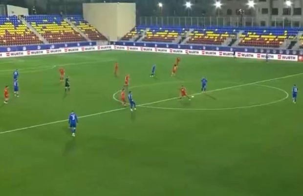 Cel mai frumos gol al serii în preliminariile din Europa! » Execuție superbă de la mijlocul terenului
