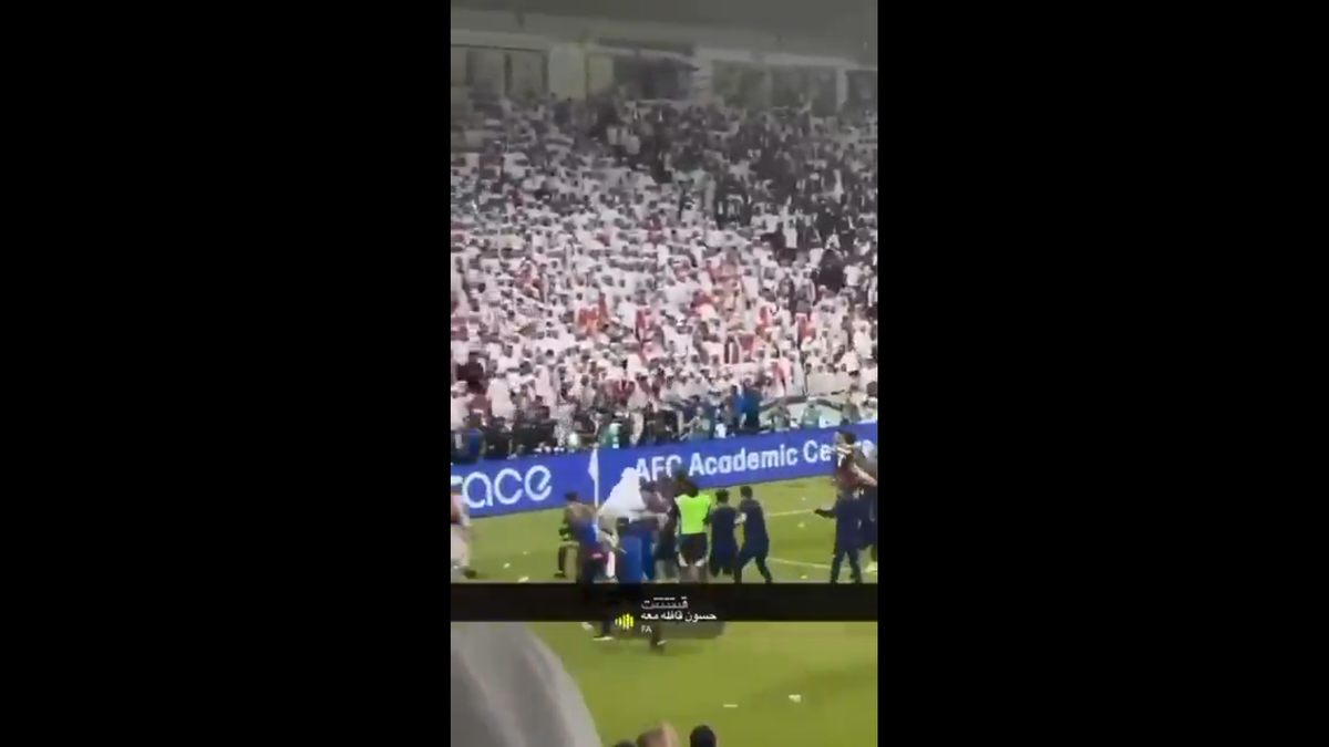 Incidente în timpul meciului Qatar - Emiratele Arabe Unite