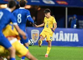 România U21 - Cipru U21, un nou pas către Euro din 2027 » Musi s-a accidentat, după o intrare dură, care ar fi trebuit sancționată cu „roșu”