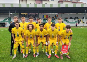 5 goluri în România U18 - Spania U18, al treilea meci din cadrul Turneului celor 4 Națiuni