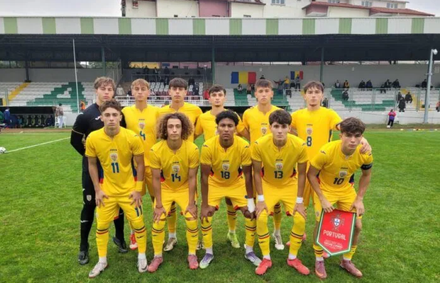 5 goluri în România U18 - Spania U18, al treilea meci din cadrul Turneului celor 4 Națiuni