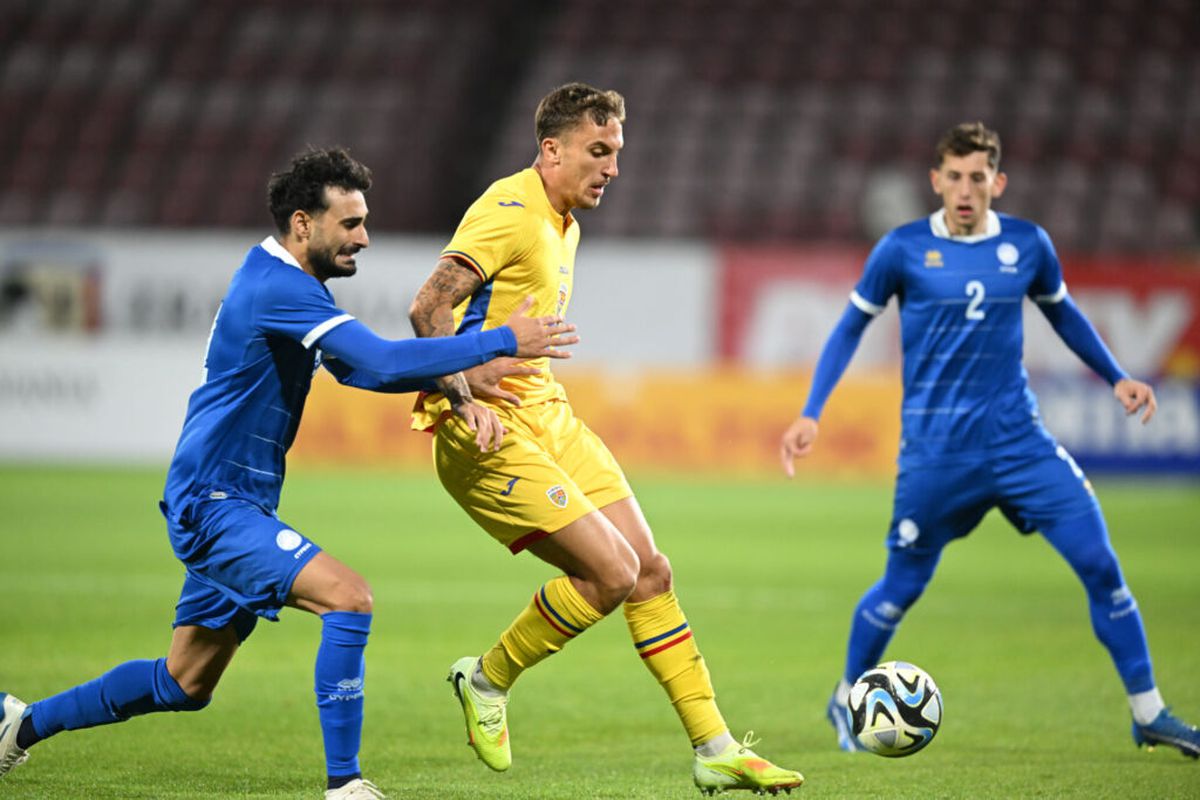 România U21, victorie de control cu Cipru » „Tricolorii mici” sunt neînvinși în preliminarii și speră la calificare