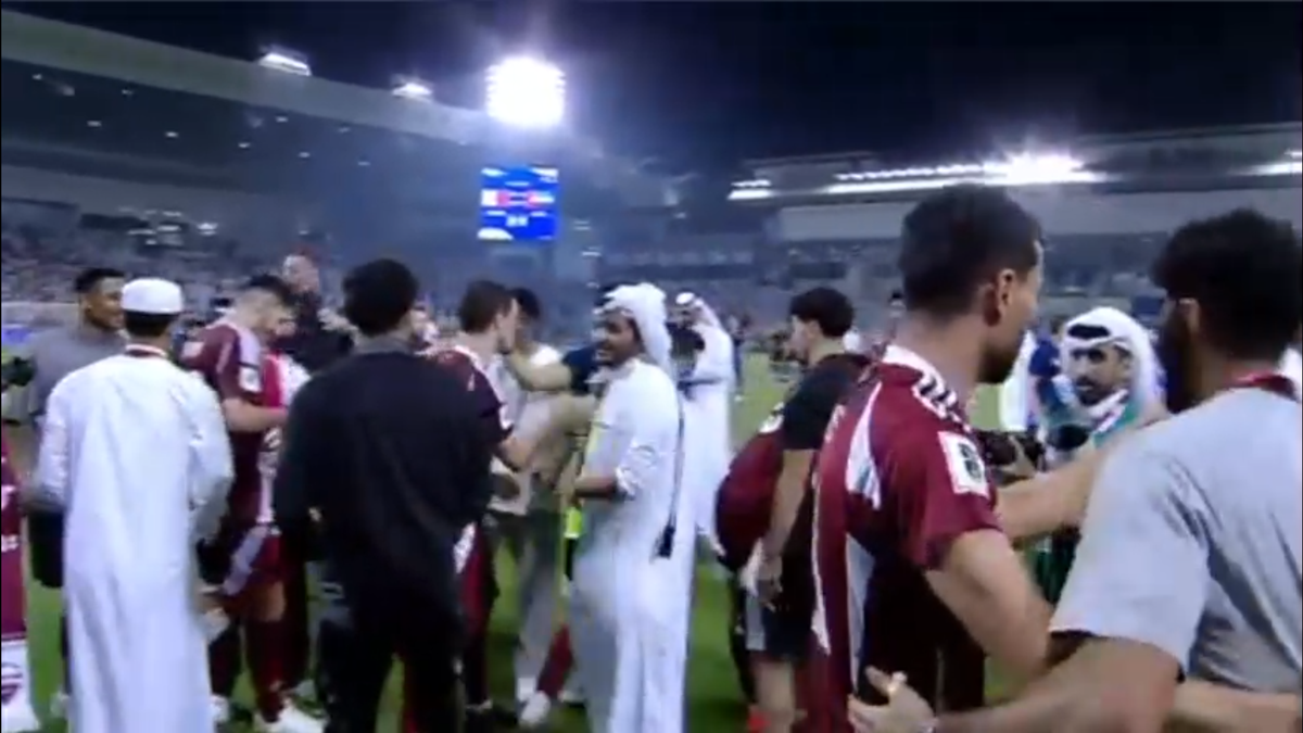 Incidente în timpul meciului Qatar - Emiratele Arabe Unite