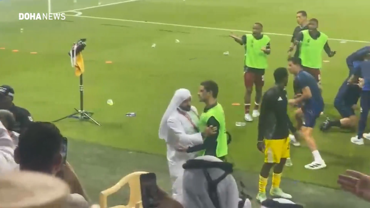 Incidente în timpul meciului Qatar - Emiratele Arabe Unite