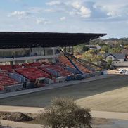 Stadionul din Alexandria, gata de inaugurare. FOTO: Facebook @adrianpitu