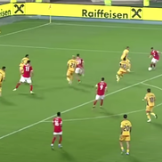 Sabitzer, gol în Austria - România 2-1, 07.06.2025 // foto: Antena 1