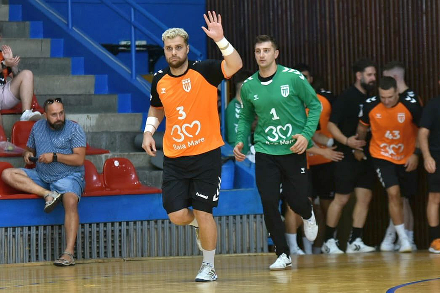 Robert Nagy, pivotul lui Minaur Baia Mare. Foto: Facebook Minaur Baia Mare - Slovan Ljubljana în EHF European League! Campioana Sloveniei pleacă favorită