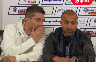 RAPID // VIDEO Scene amuzante cu Daniel Niculae și Petre Marin: „Am văzut știrea asta! Ai grijă” vs. „Dacă vezi una neagră, e a mea”