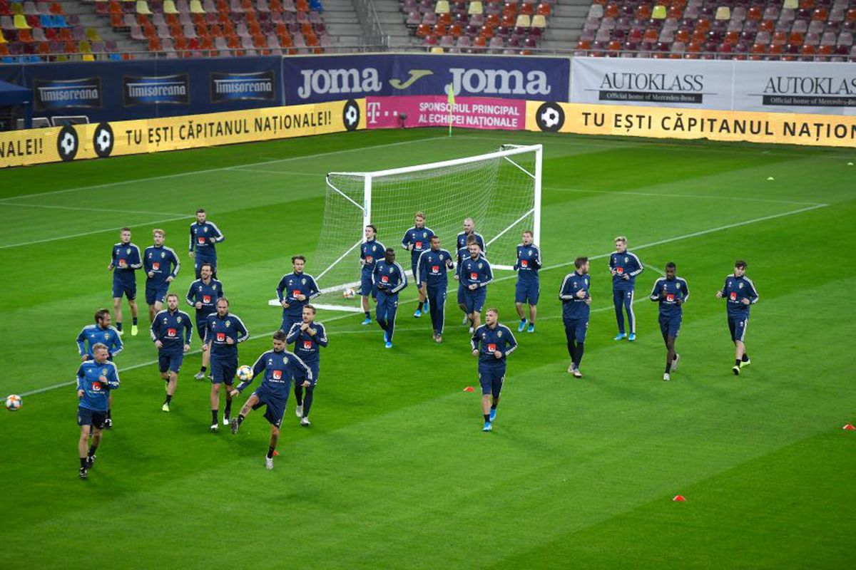 ROMÂNIA - SUEDIA // VIDEO+FOTO Suedezii se apără, după ce ne-au acuzat de rasism: „E normal să ne pregătim”