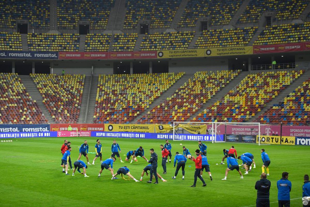 ROMÂNIA - SUEDIA // VIDEO+FOTO Cosmin Contra, iritat când a fost întrebat despre neconvocarea lui Ionuț Radu