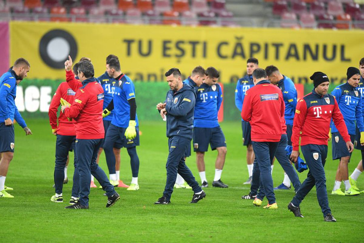 ROMÂNIA - SUEDIA // VIDEO+FOTO Cosmin Contra, iritat când a fost întrebat despre neconvocarea lui Ionuț Radu