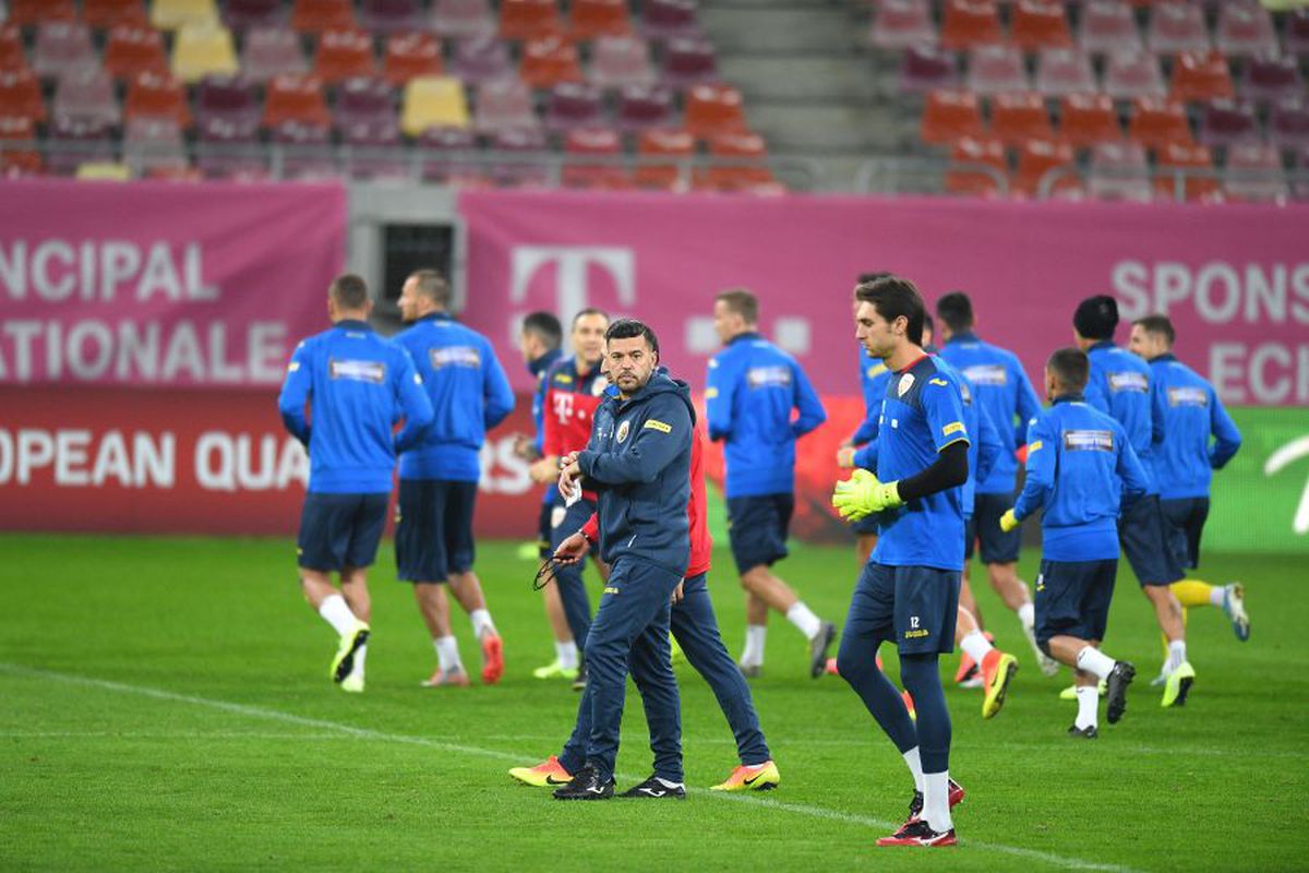 ROMÂNIA - SUEDIA // VIDEO+FOTO Cosmin Contra mai are o singură necunoscută: „Știu 98% din echipa de start”