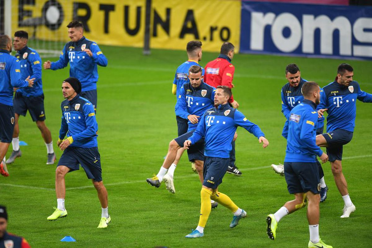 ROMÂNIA - SUEDIA // VIDEO+FOTO Cosmin Contra mai are o singură necunoscută: „Știu 98% din echipa de start”