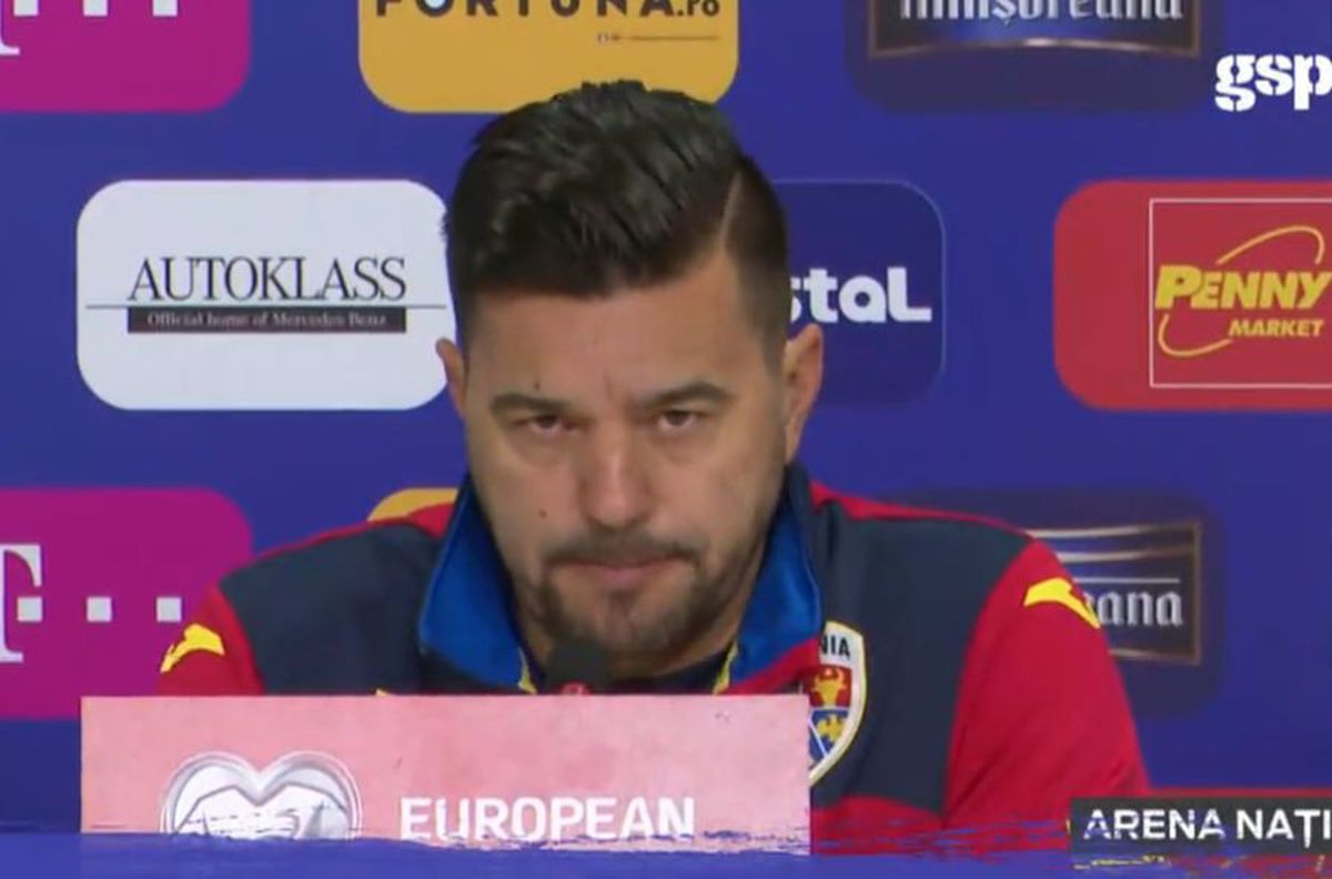 ROMÂNIA - SUEDIA // VIDEO+FOTO Cosmin Contra, iritat când a fost întrebat despre neconvocarea lui Ionuț Radu