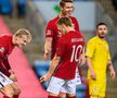 În tur, la Norvegia - România 4-0, Haaland a reușit o “triplă”, dar Iovan crede că Odegaard e pericolul principal pentru Tătărușanu // FOTO: frf.ro
