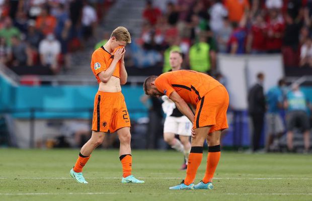 Olandezii, furioși după ce au dat cu piciorul calificării: „E strigător la cer cum am jucat. Lenea e de vină!”
