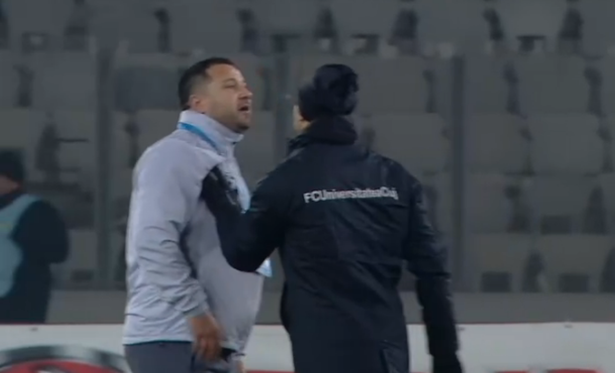 Neagoe și Croitoru, conflict după U Cluj - FC Argeș 1-1