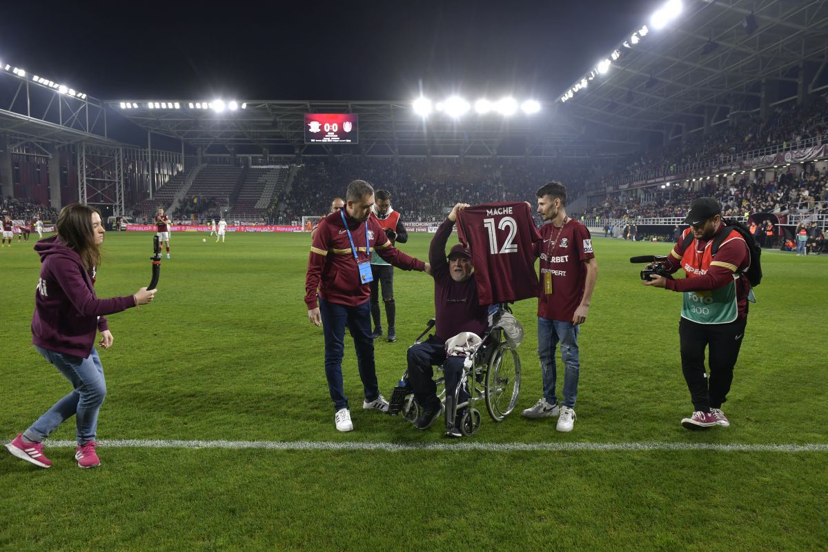 Ioan „Mache” Mihai, primul șef de galerie al Rapid