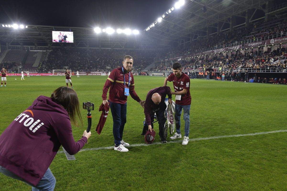 Ioan „Mache” Mihai, primul șef de galerie al Rapid